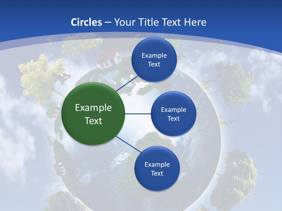 Aromatherapy White Leaves PowerPoint Template