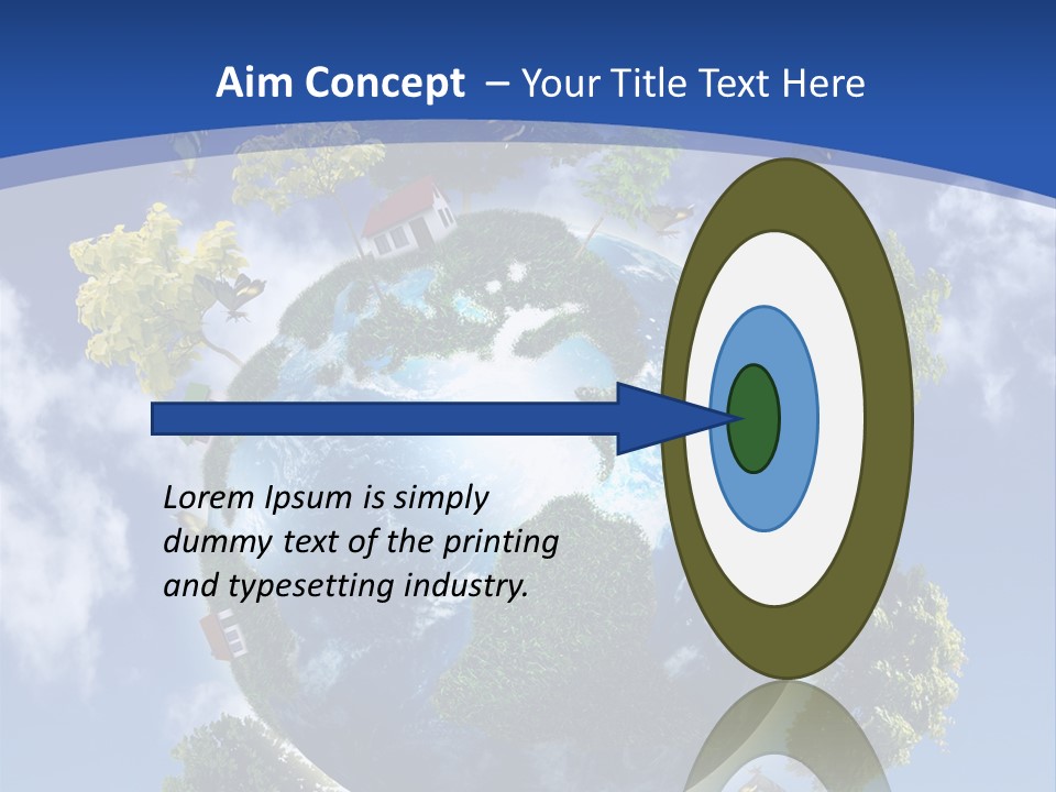 Aromatherapy White Leaves PowerPoint Template