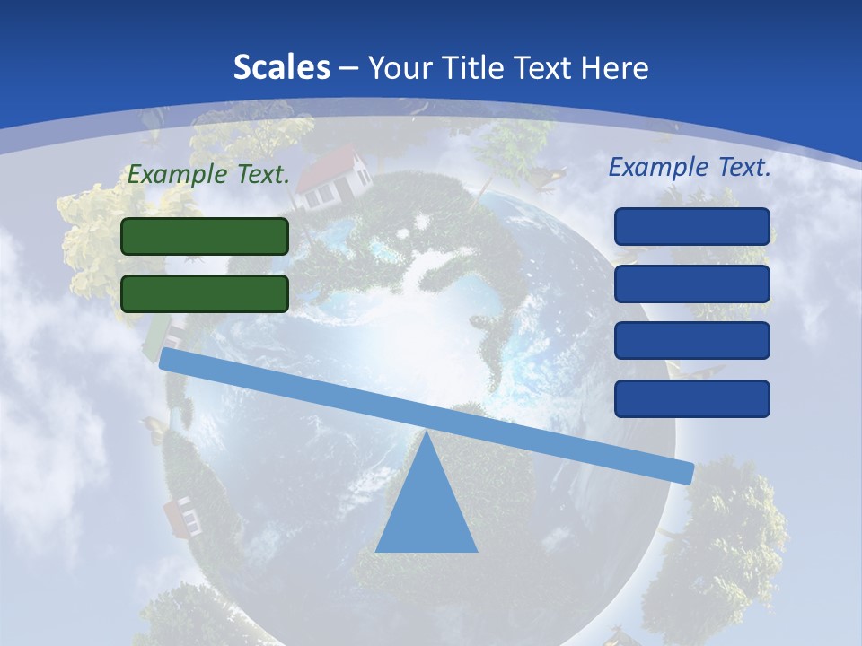 Aromatherapy White Leaves PowerPoint Template