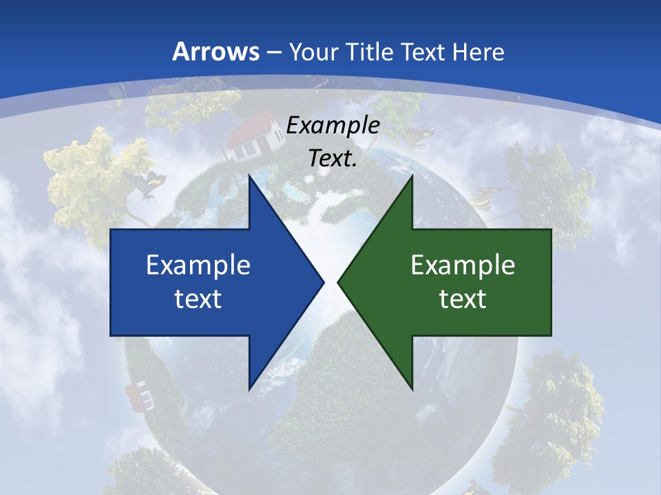 Aromatherapy White Leaves PowerPoint Template