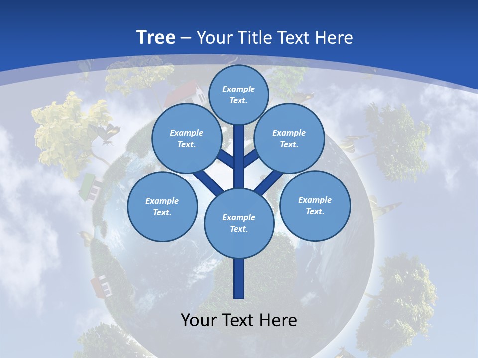 Aromatherapy White Leaves PowerPoint Template