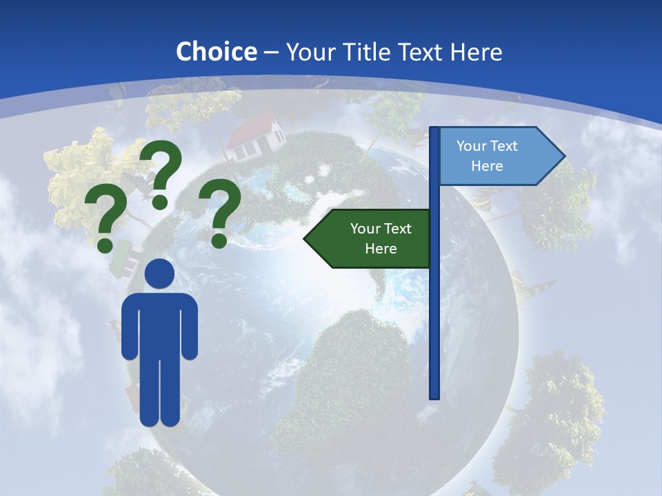 Aromatherapy White Leaves PowerPoint Template