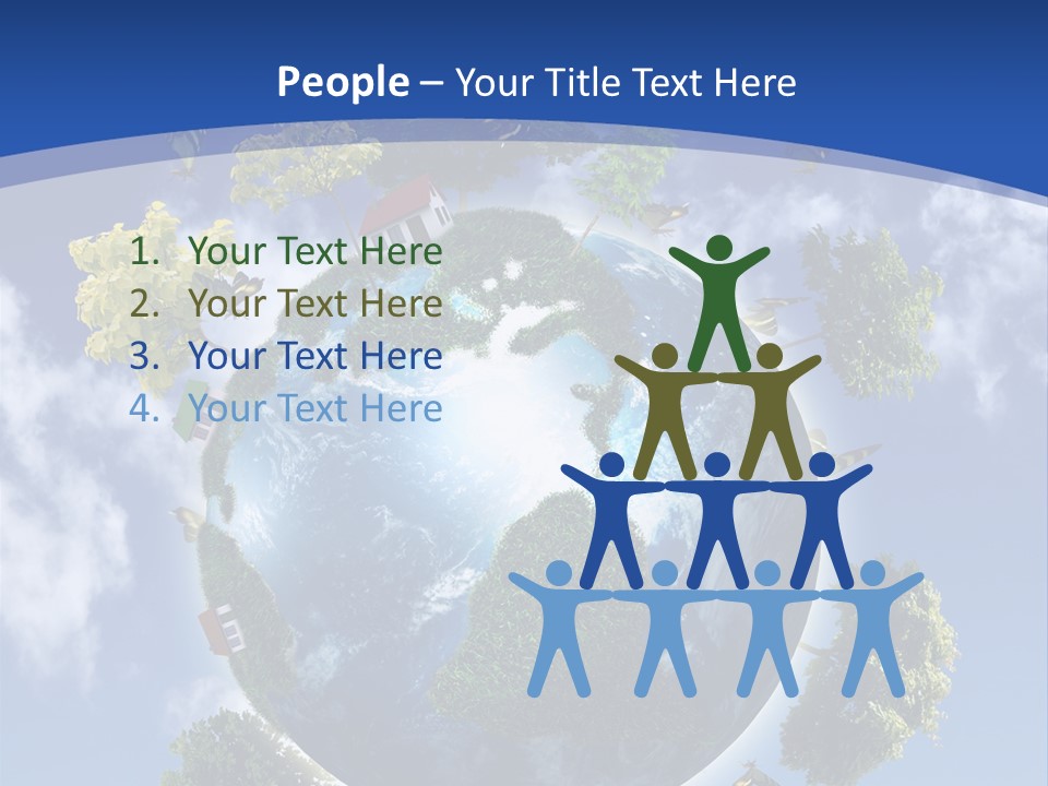 Aromatherapy White Leaves PowerPoint Template