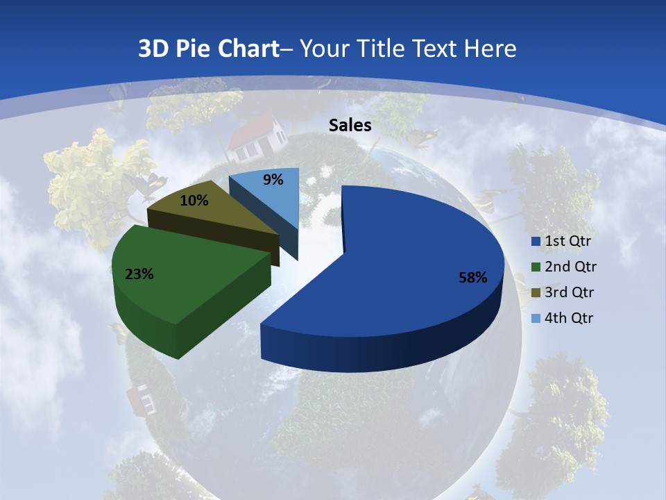 Aromatherapy White Leaves PowerPoint Template