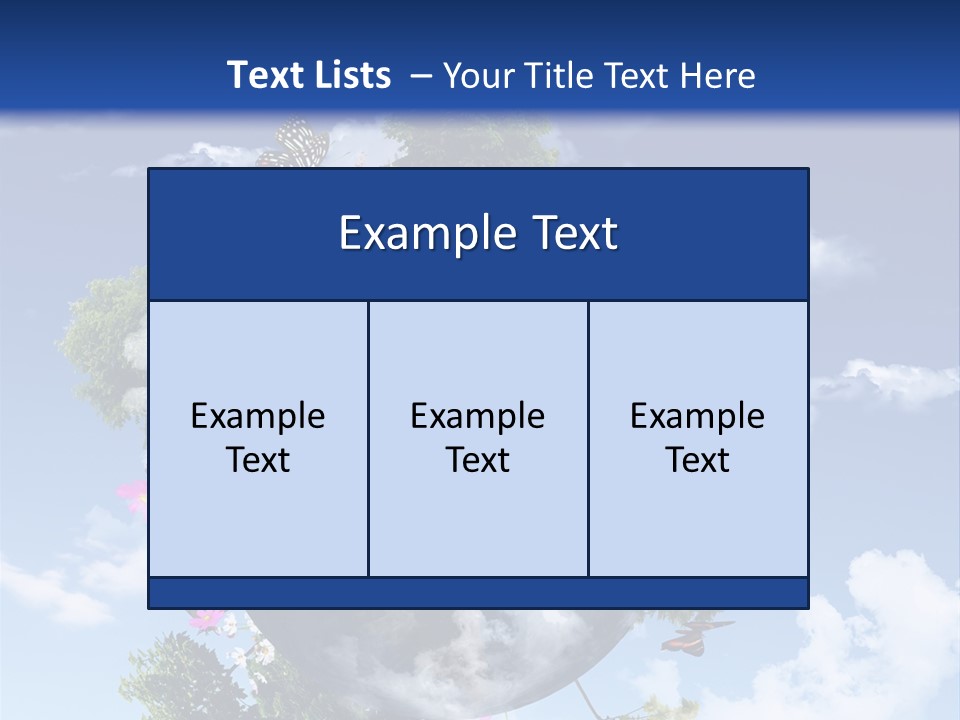 Green Closeup Relax PowerPoint Template