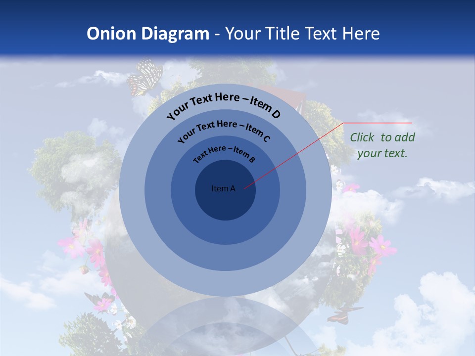 Green Closeup Relax PowerPoint Template