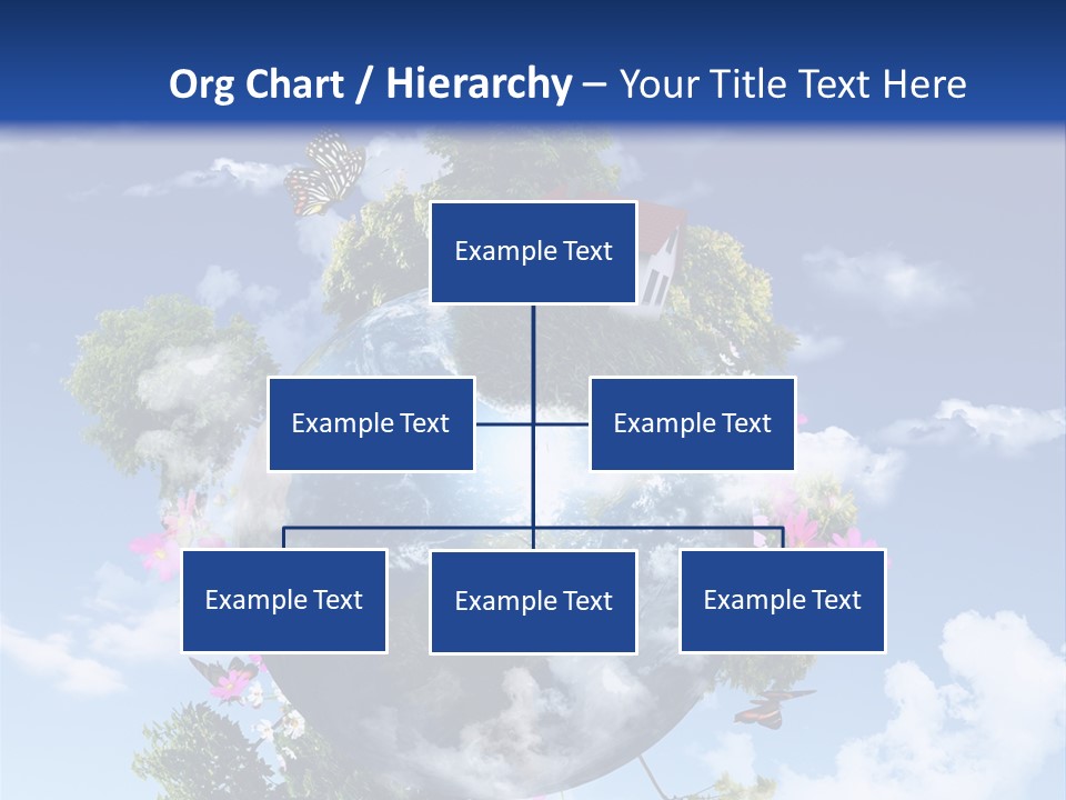 Green Closeup Relax PowerPoint Template