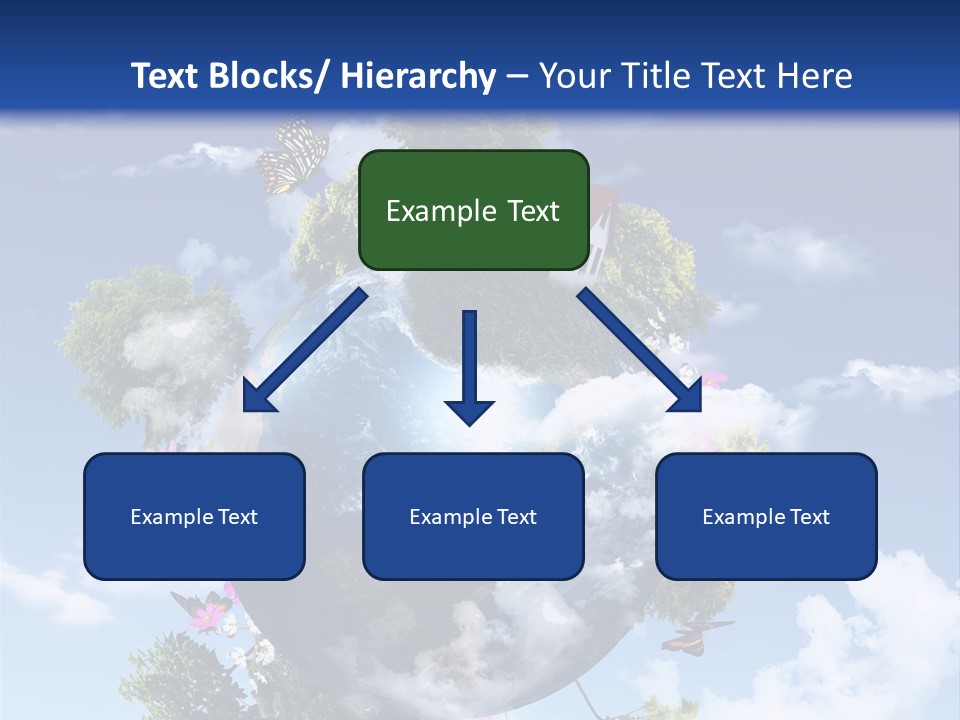 Green Closeup Relax PowerPoint Template