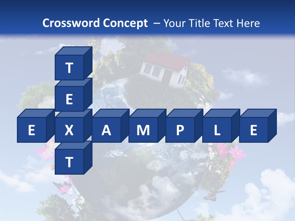 Green Closeup Relax PowerPoint Template
