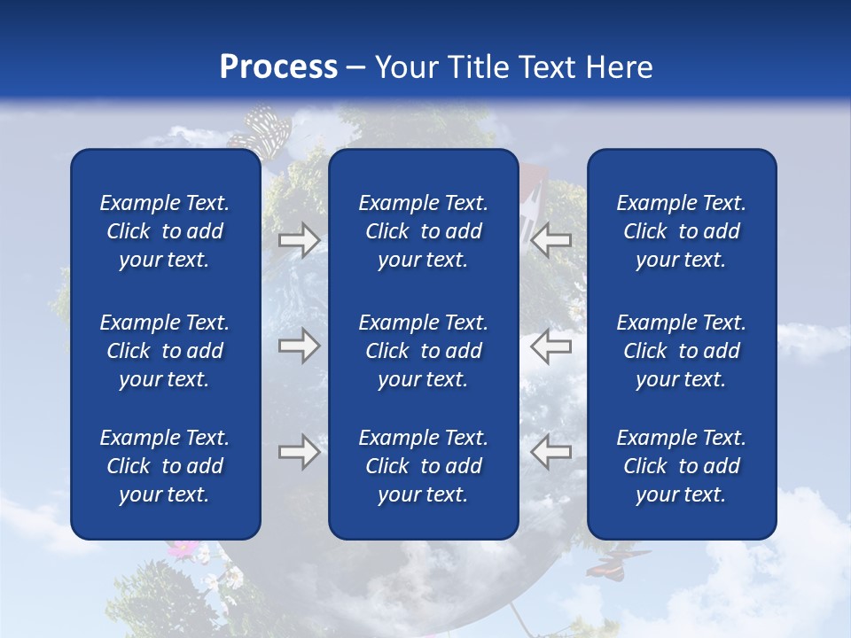 Green Closeup Relax PowerPoint Template