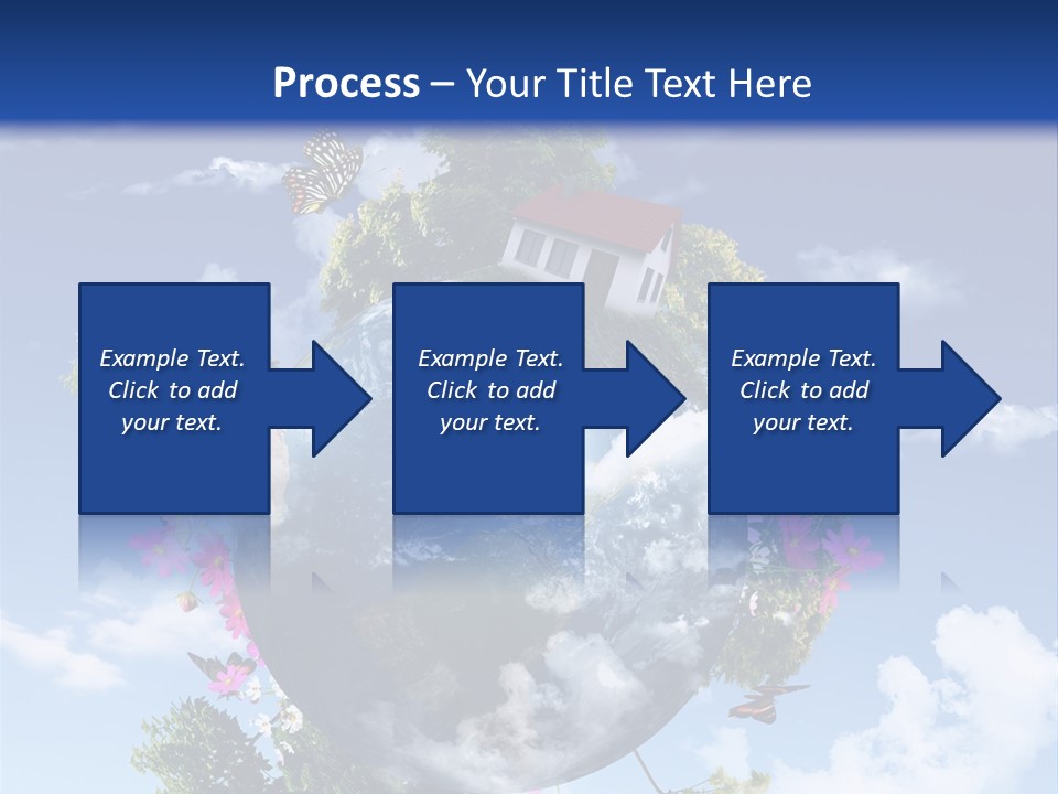 Green Closeup Relax PowerPoint Template