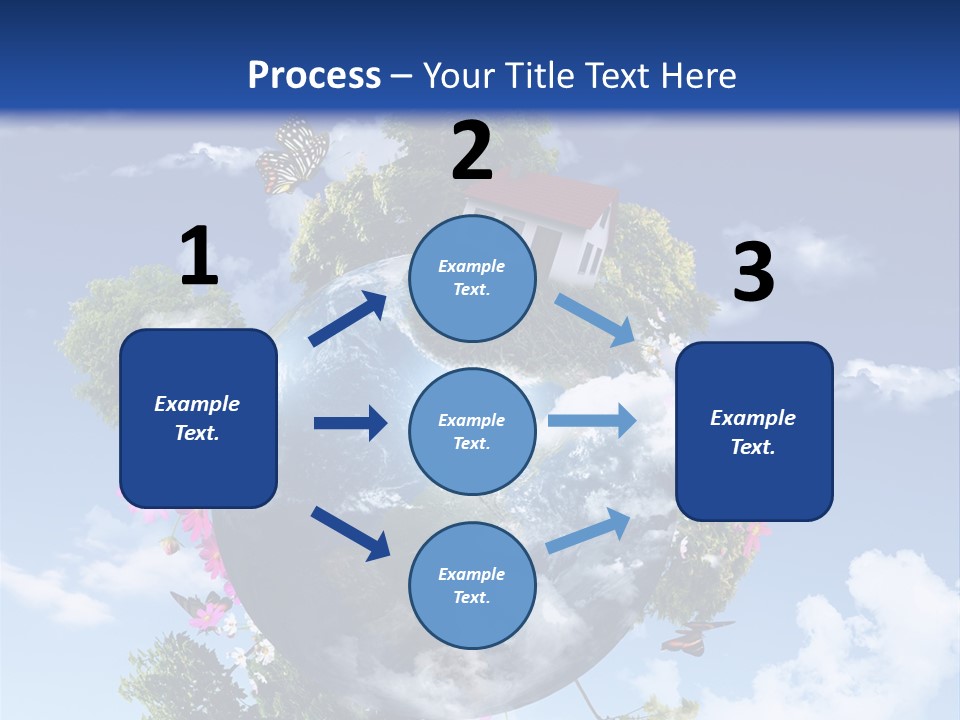 Green Closeup Relax PowerPoint Template