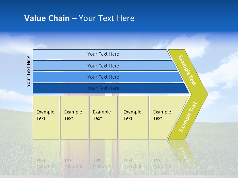 Grassland Door Home PowerPoint Template
