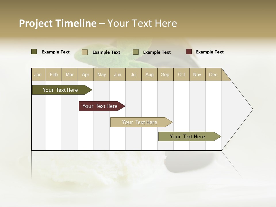 Dessert Two Topping PowerPoint Template
