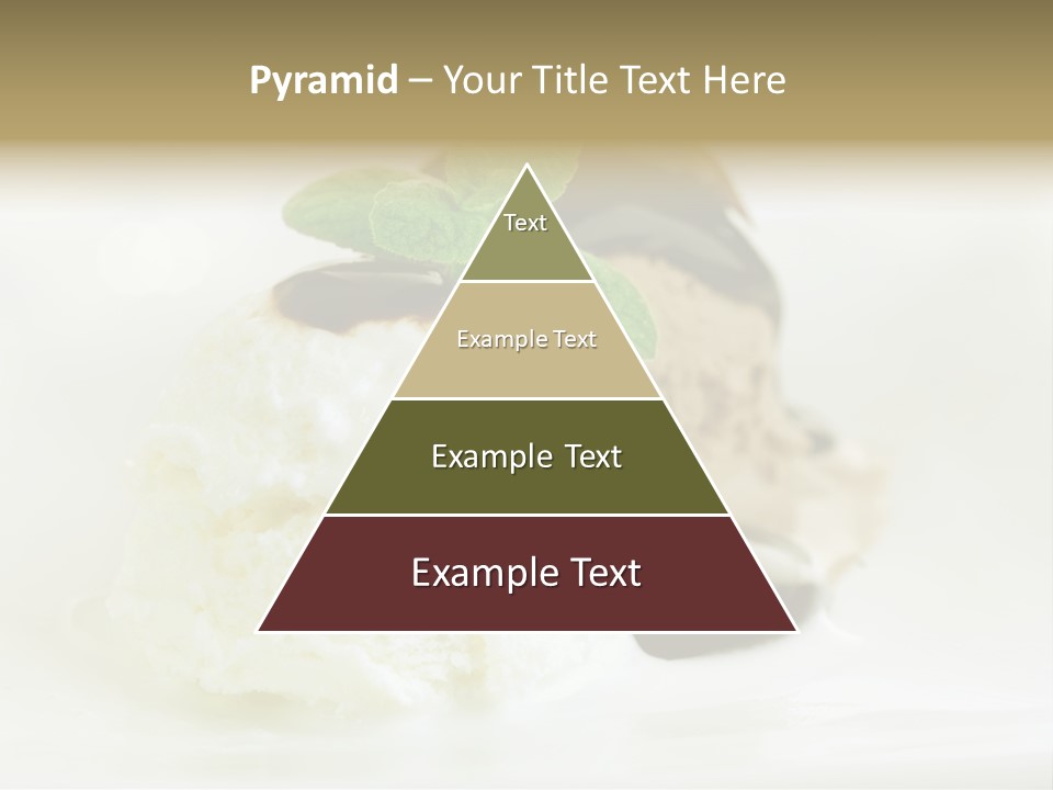 Dessert Two Topping PowerPoint Template