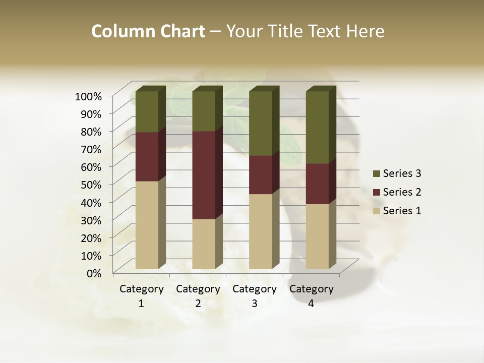 Dessert Two Topping PowerPoint Template