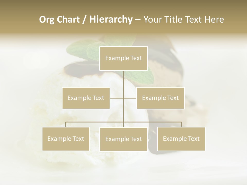 Dessert Two Topping PowerPoint Template