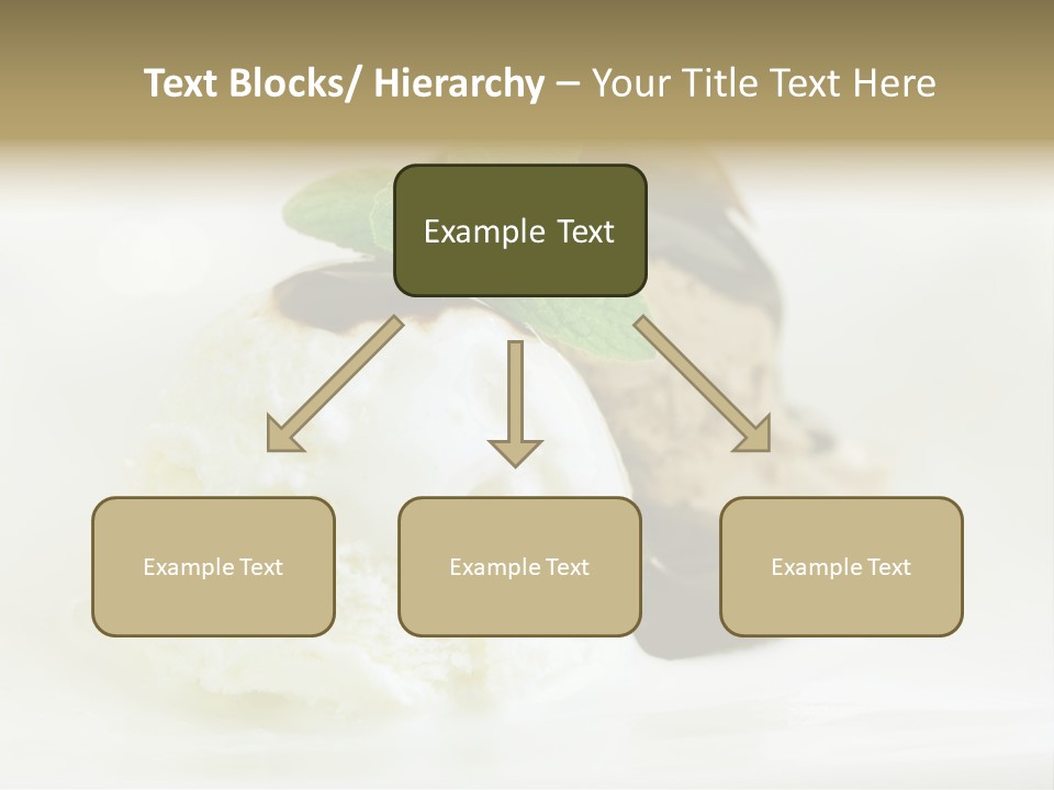 Dessert Two Topping PowerPoint Template