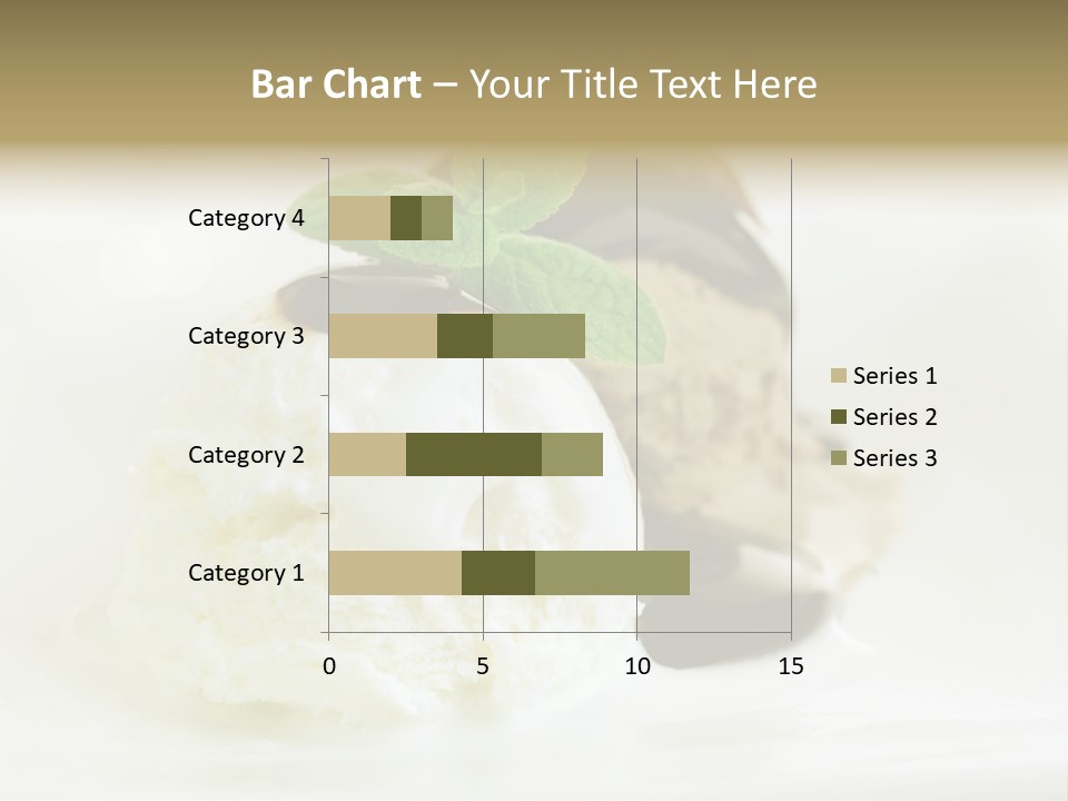 Dessert Two Topping PowerPoint Template