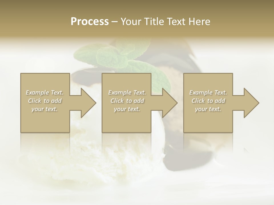 Dessert Two Topping PowerPoint Template