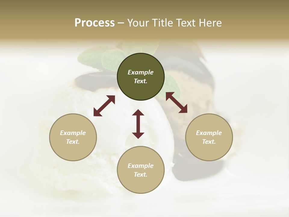 Dessert Two Topping PowerPoint Template