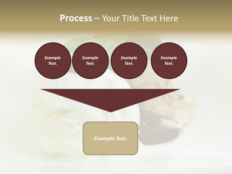 Dessert Two Topping PowerPoint Template