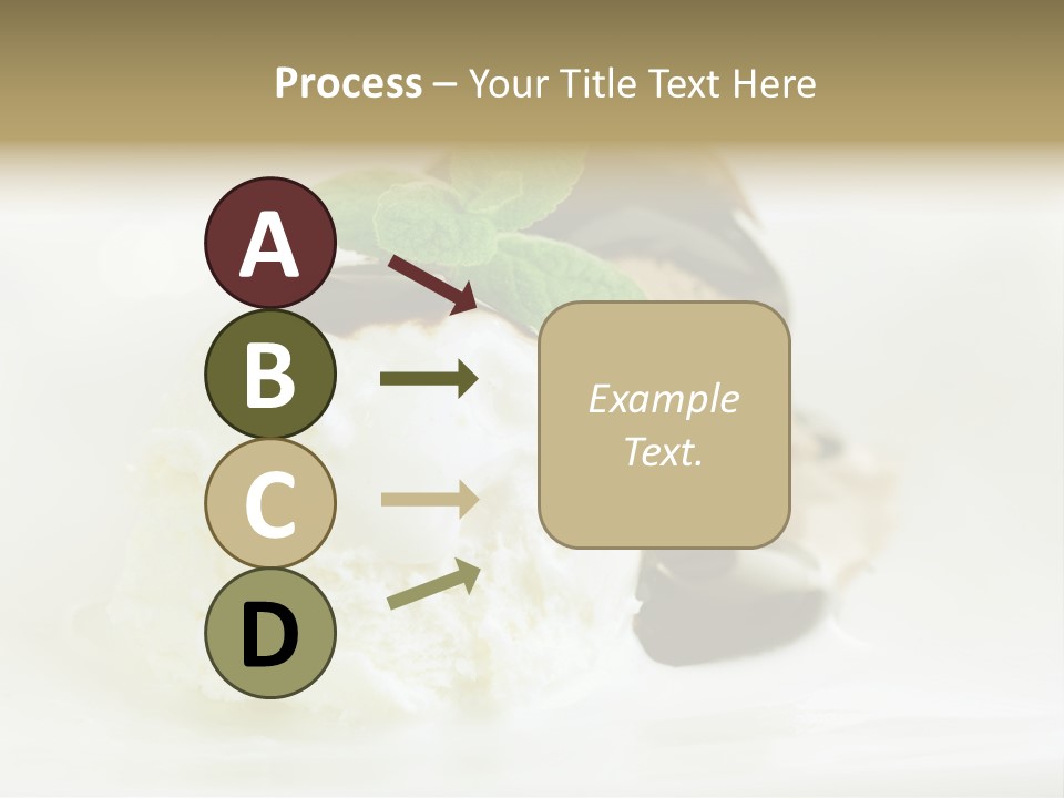 Dessert Two Topping PowerPoint Template