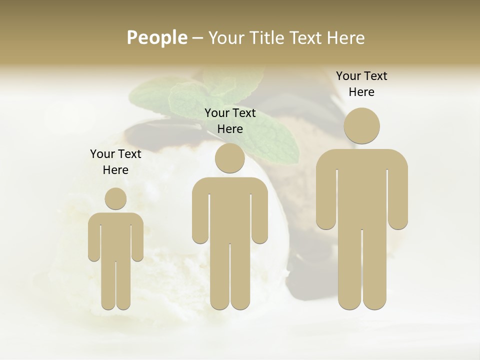 Dessert Two Topping PowerPoint Template