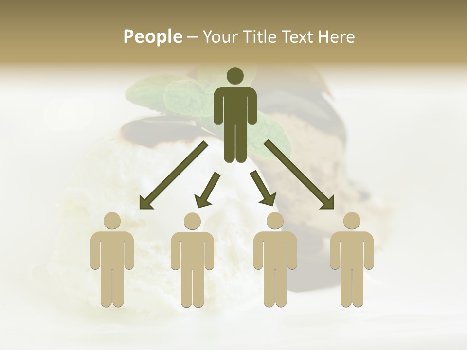 Dessert Two Topping PowerPoint Template