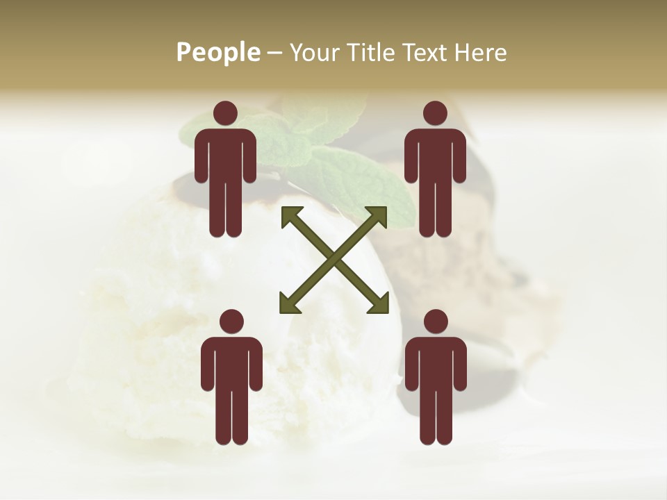 Dessert Two Topping PowerPoint Template