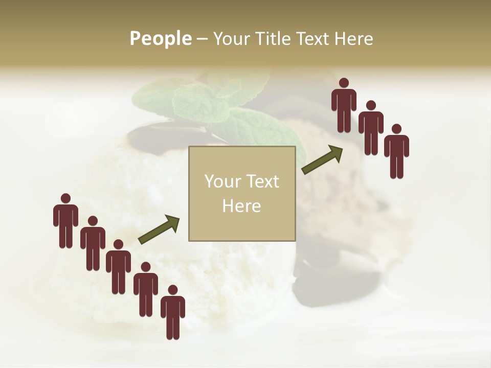 Dessert Two Topping PowerPoint Template