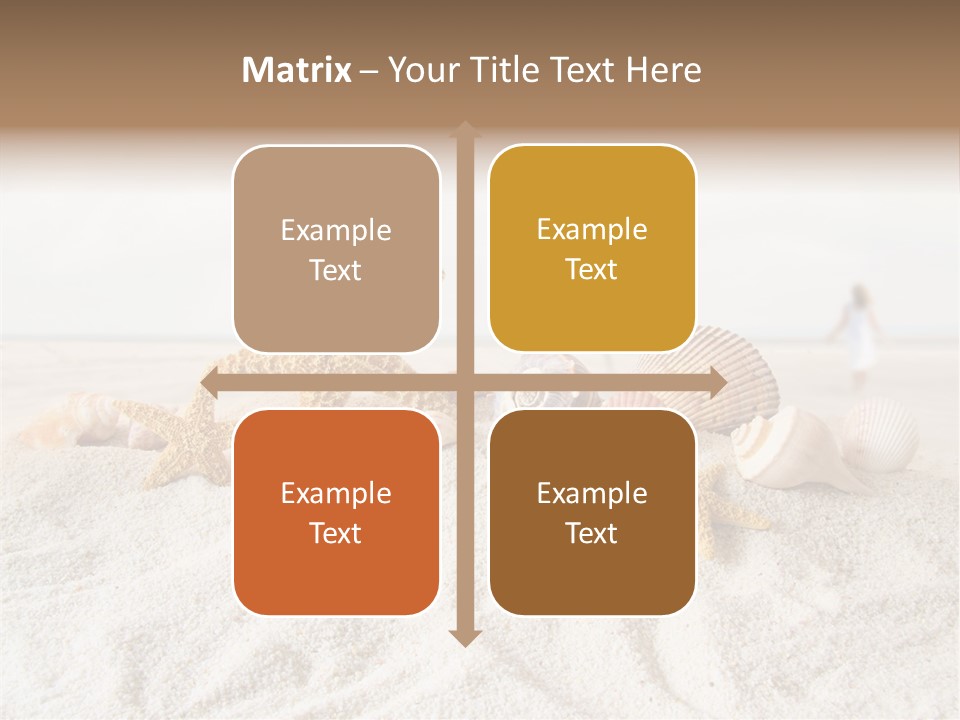 Water Travel Seashore PowerPoint Template