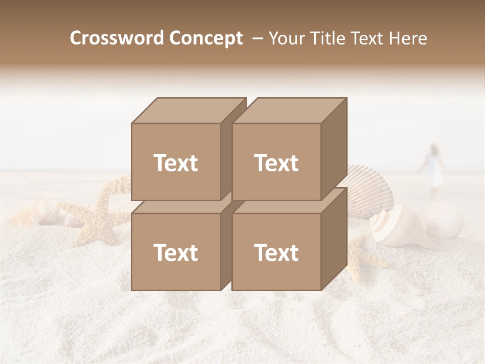 Water Travel Seashore PowerPoint Template