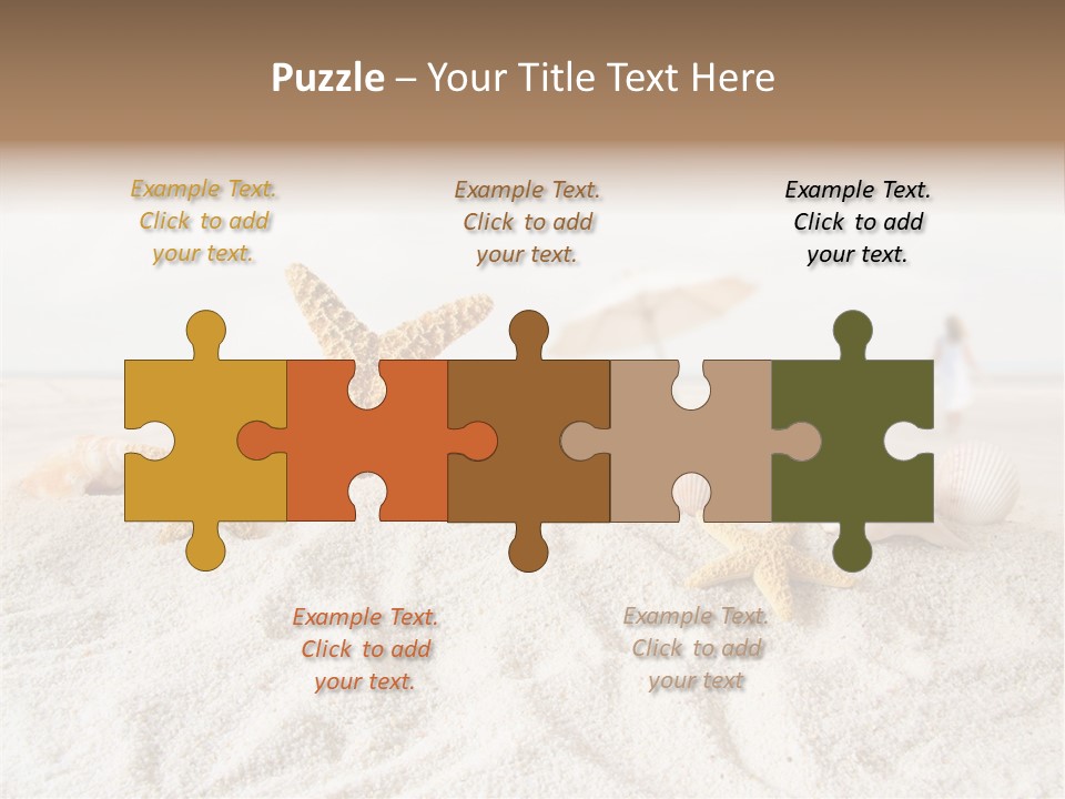 Water Travel Seashore PowerPoint Template