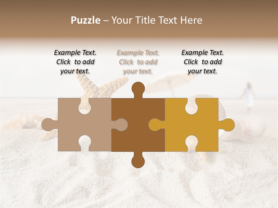 Water Travel Seashore PowerPoint Template