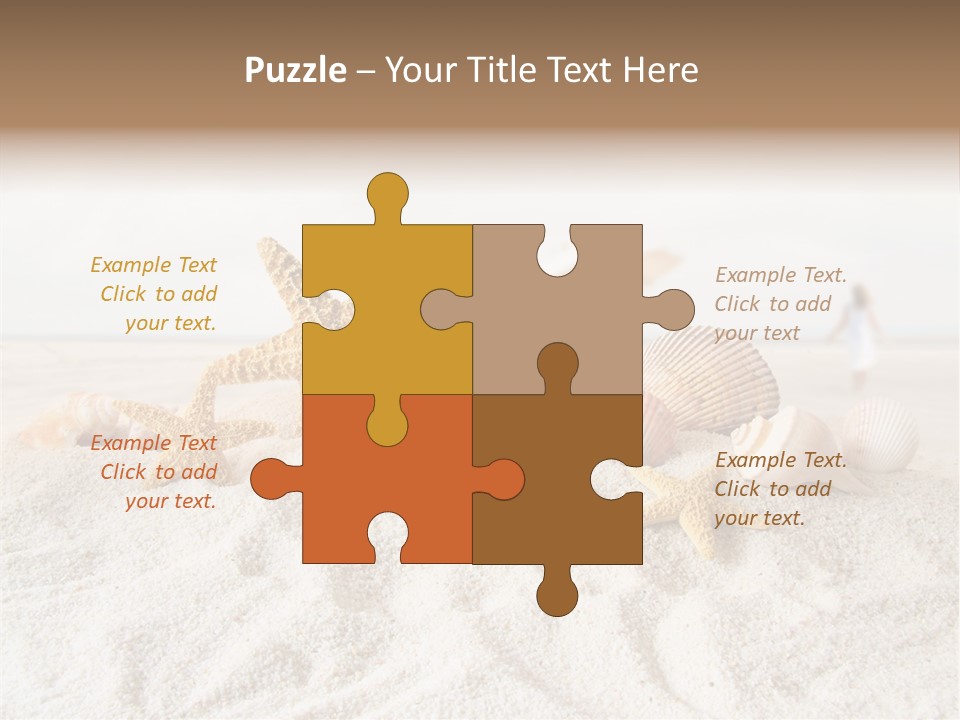 Water Travel Seashore PowerPoint Template