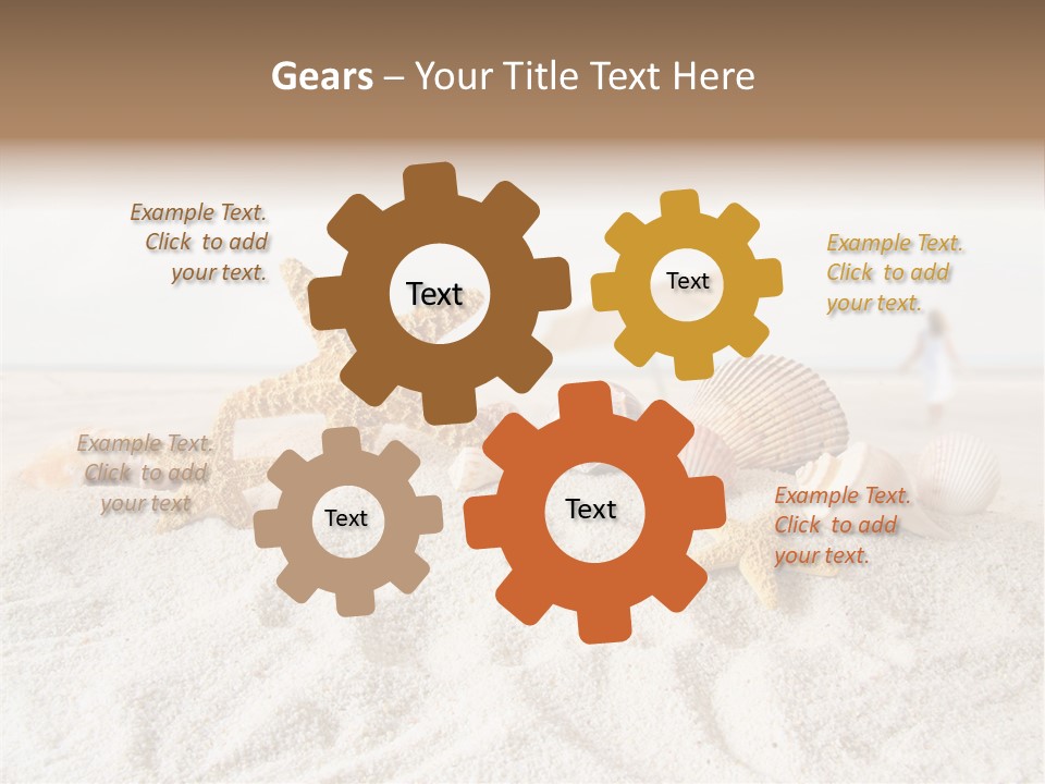 Water Travel Seashore PowerPoint Template