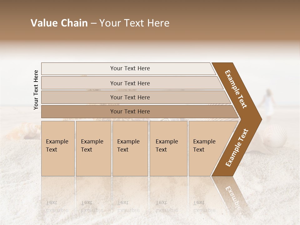 Water Travel Seashore PowerPoint Template