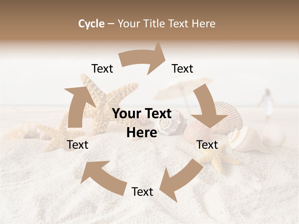 Water Travel Seashore PowerPoint Template