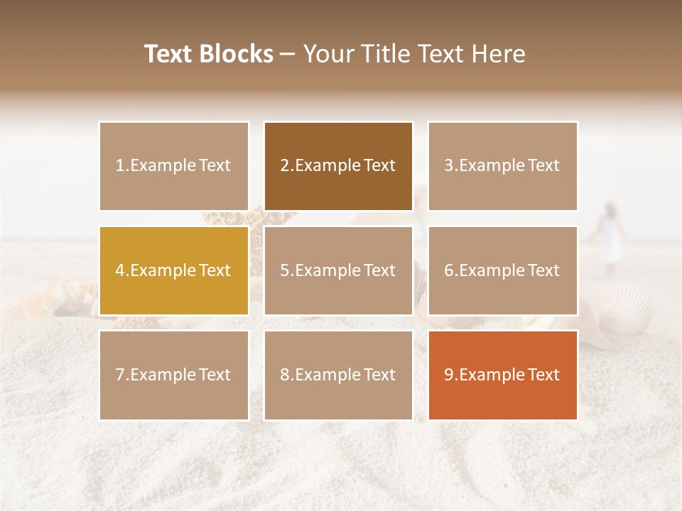 Water Travel Seashore PowerPoint Template