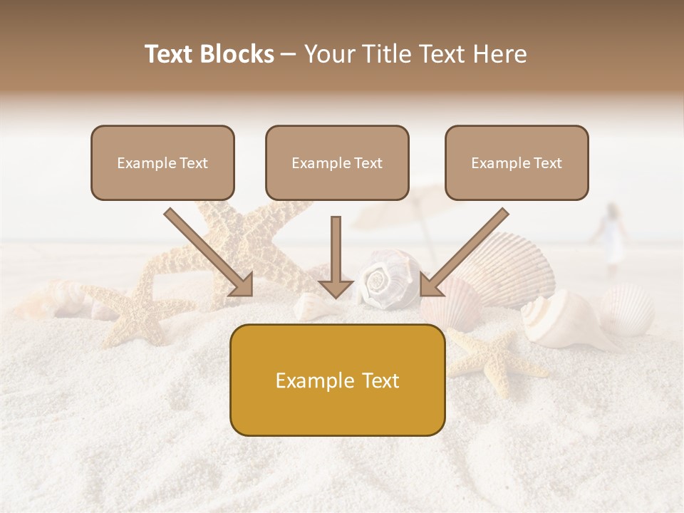 Water Travel Seashore PowerPoint Template