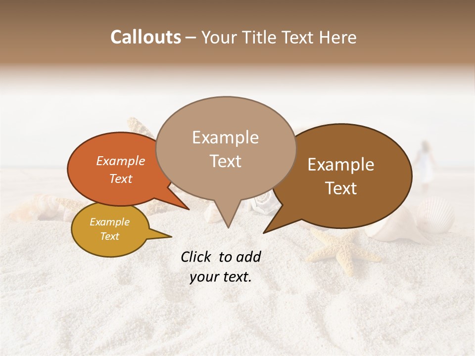 Water Travel Seashore PowerPoint Template