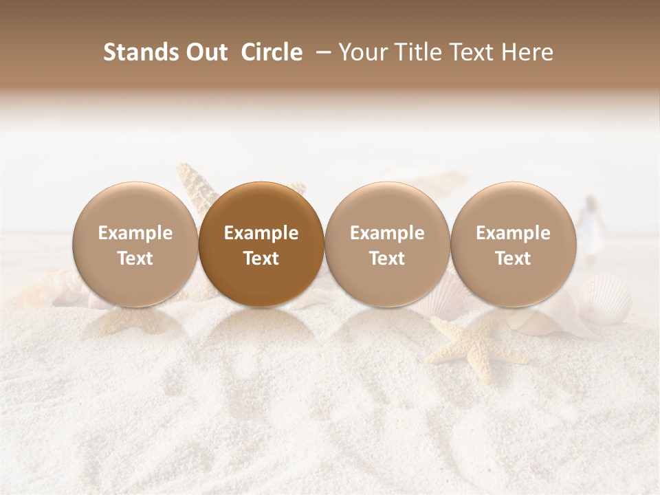 Water Travel Seashore PowerPoint Template