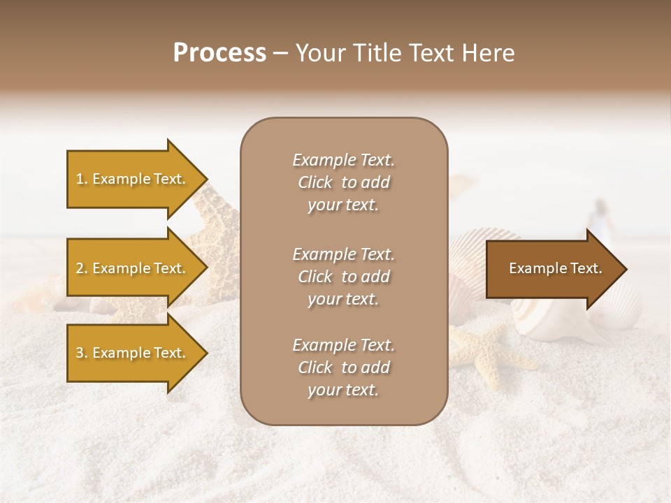 Water Travel Seashore PowerPoint Template