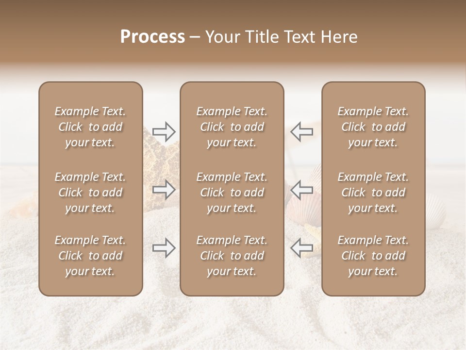 Water Travel Seashore PowerPoint Template