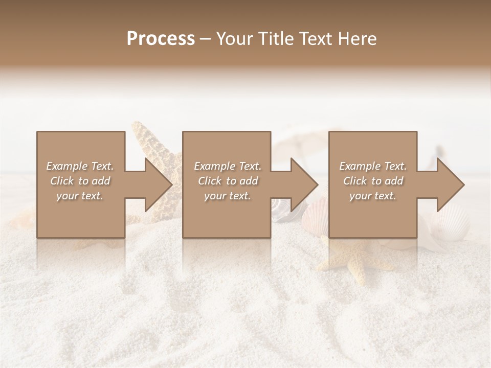 Water Travel Seashore PowerPoint Template