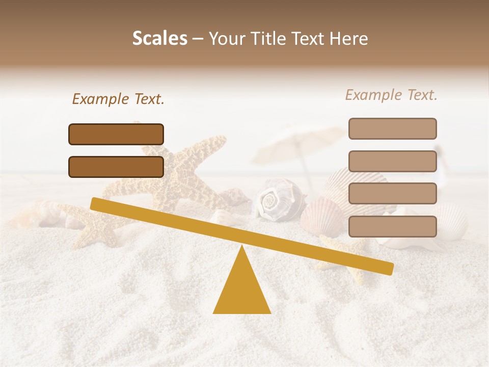 Water Travel Seashore PowerPoint Template