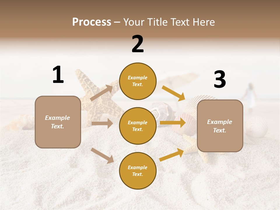 Water Travel Seashore PowerPoint Template