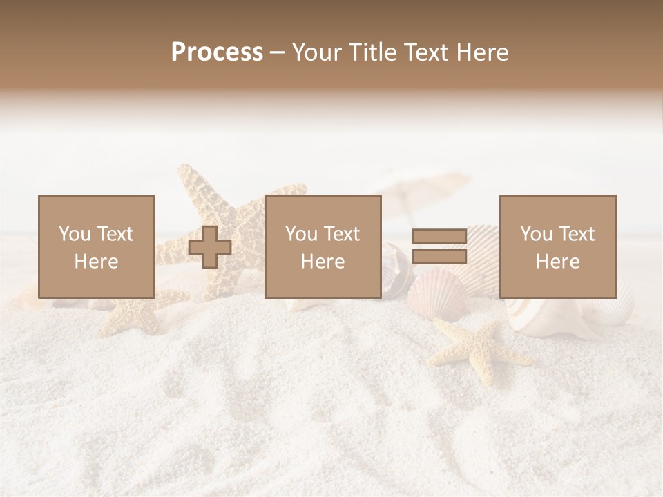 Water Travel Seashore PowerPoint Template