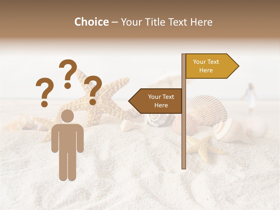 Water Travel Seashore PowerPoint Template